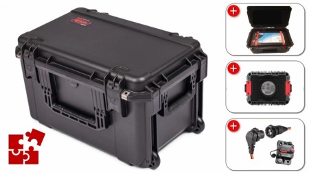 36V / 100Ah Lithium Powerbank i Vanntett Koffert