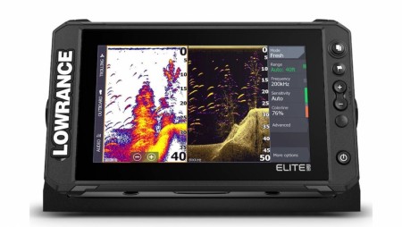 Lowrance Elite-9 FS inkl. 50/200KHz 9-Pin Hybrid Hekksvinger